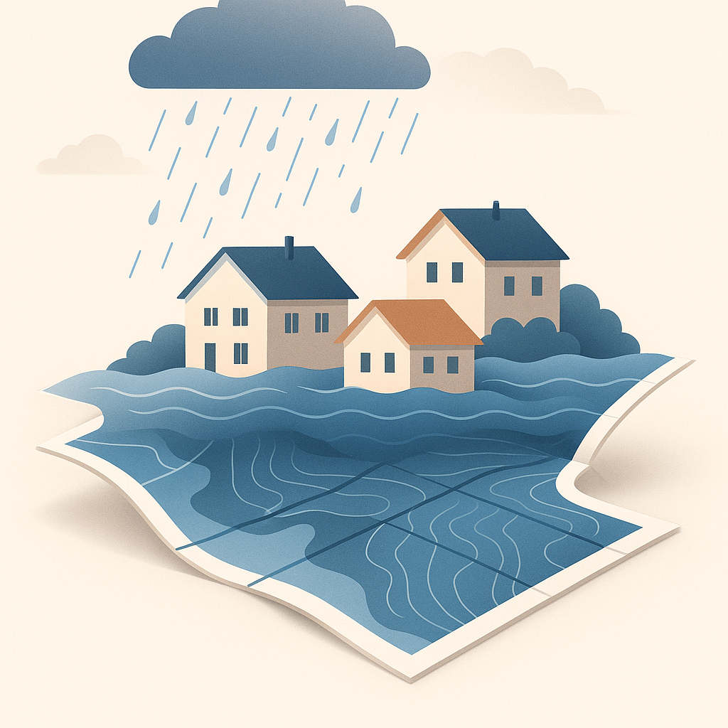 You know what you pay per flood determination