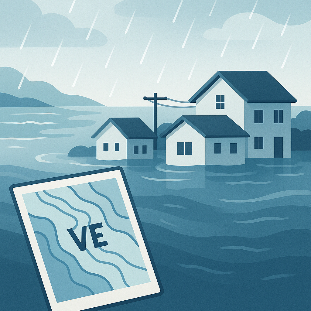 Flood Zone VE: Coastal High-Hazard Zone with Base Flood Elevations