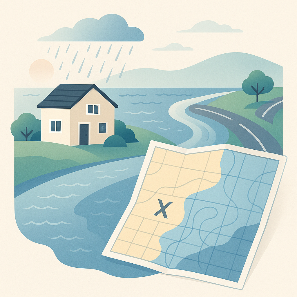 Flood Zone X is the most common flood zone designation in the