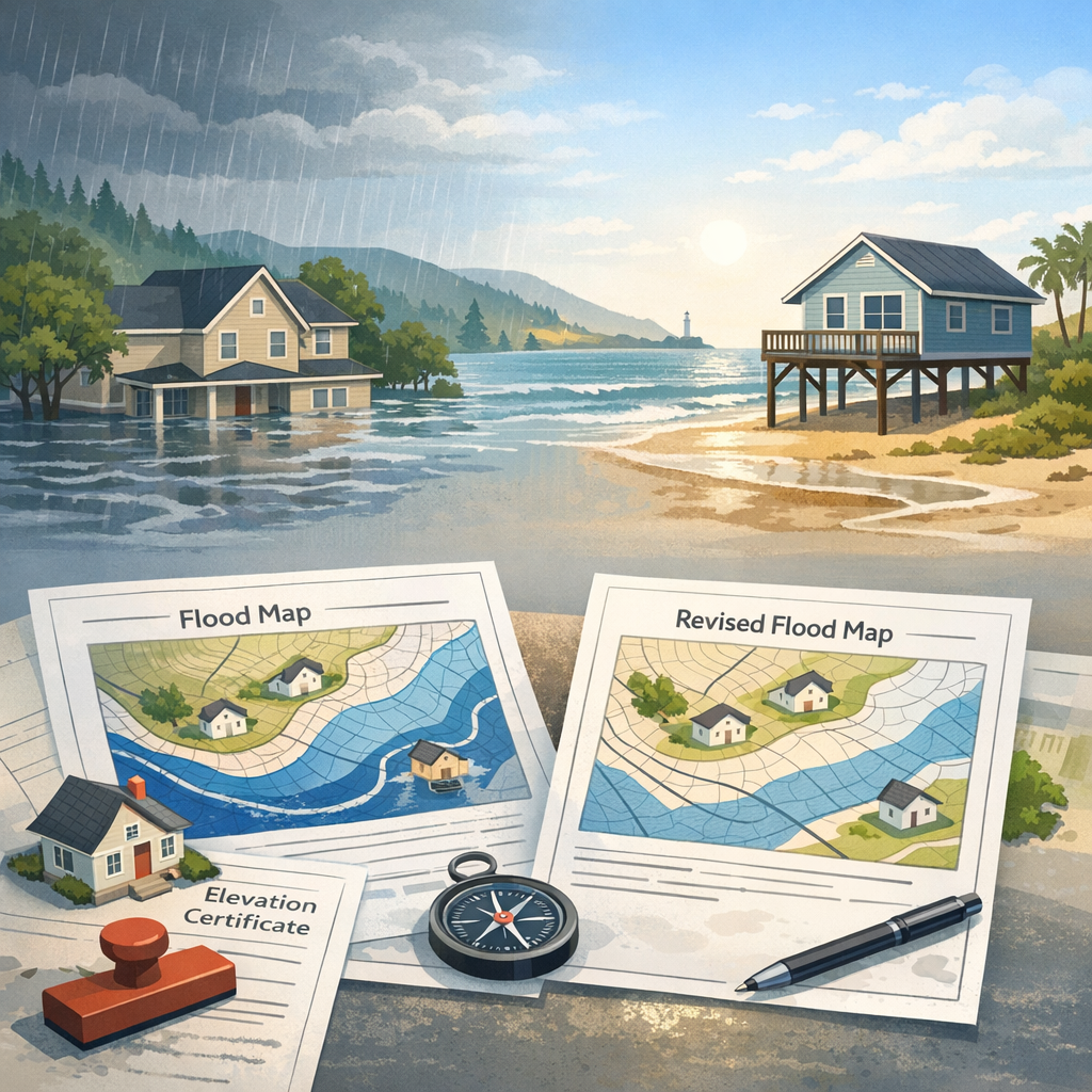 LOMA vs. LOMR: What's the Difference? A Guide to FEMA Map Changes